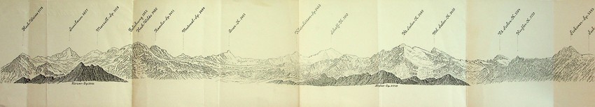 Die Oetzthalergruppe von der Plose aus gesehen.