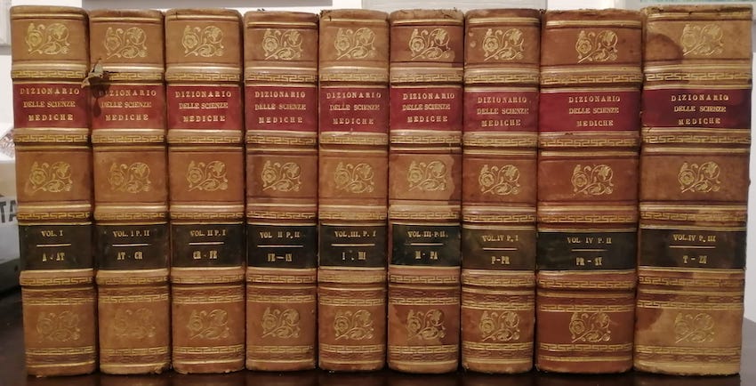 Dizionario economico delle scienze mediche.