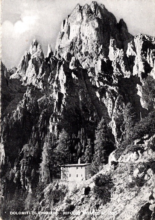 Dolomiti di Primiero - Rifugio Treviso m. 1630.