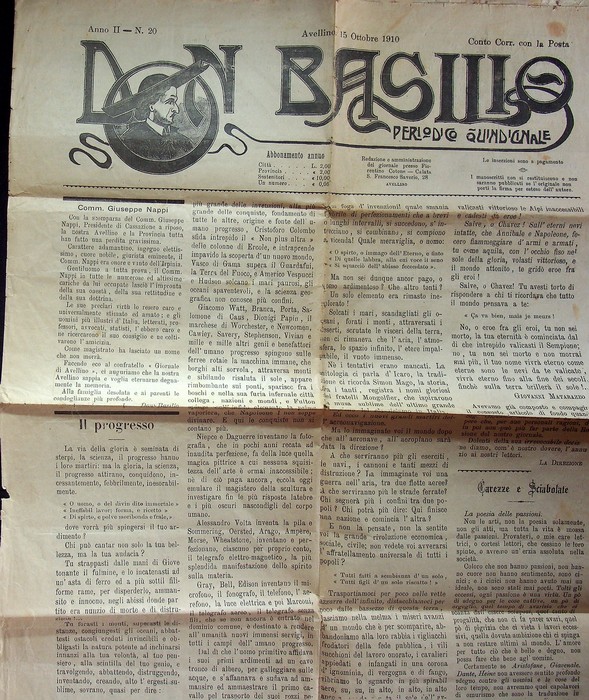 Don Basilio: periodico quindicinale: Anno II - N. 20.