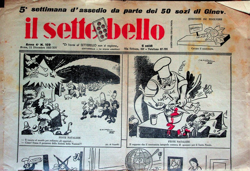 Ecco Settebello: Anno 4 - N. 109 (21 dicembre 1935).