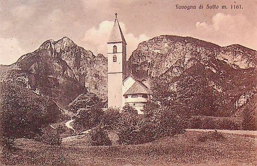 Favogna di Sotto m. 1161.