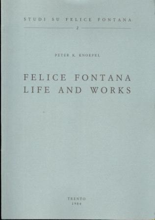 Felice Fontana life and works.