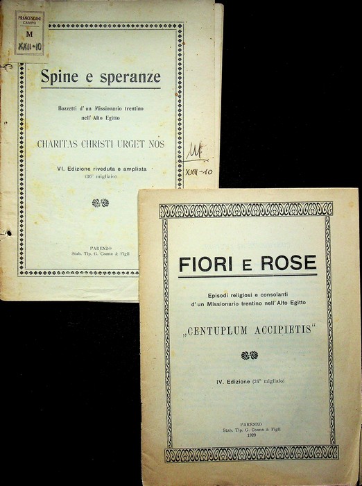 Fiori e rose: episodi religiosi e consolanti d'un missionario trentino …