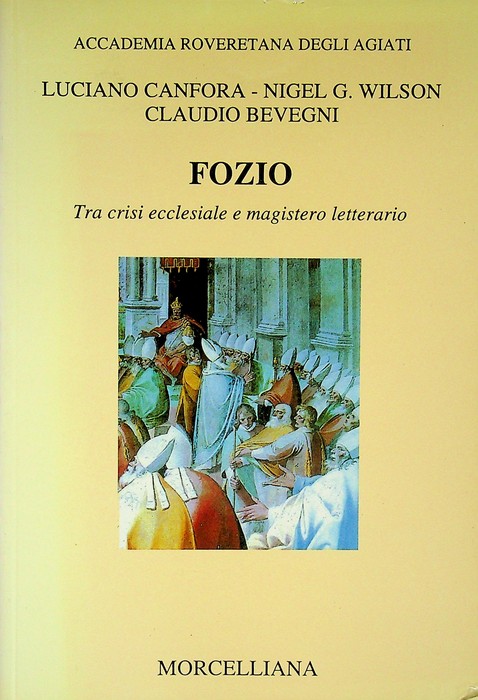 Fozio: tra crisi ecclesiale e magistero letterario.