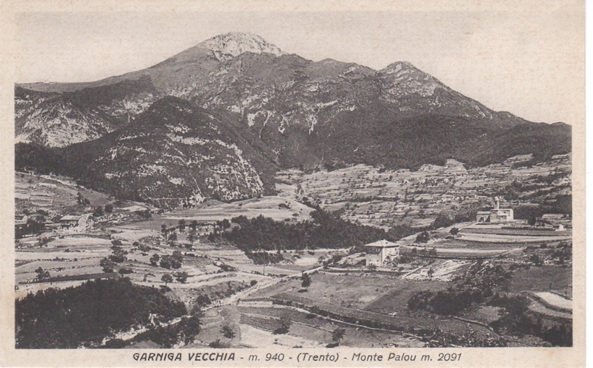 Garniga Vecchia - m. 940 - (Trento) - Monte Palon …