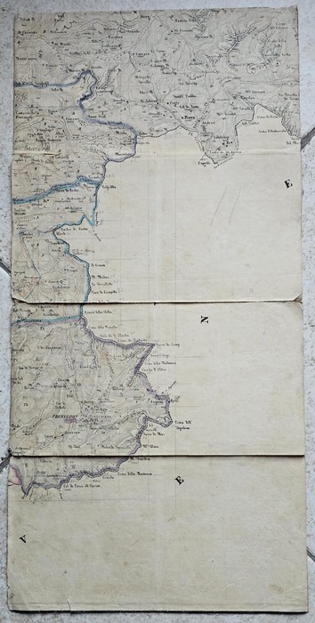 Geognostische Karte Tirols aufgenommen und heausgegeben auf Kosten des geognostisch-montanistischen …