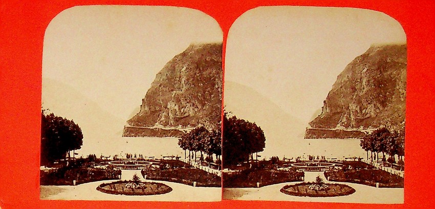 Giardini di Punta Lido di Riva del Garda.