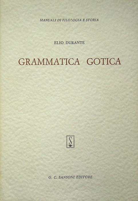 Grammatica gotica.