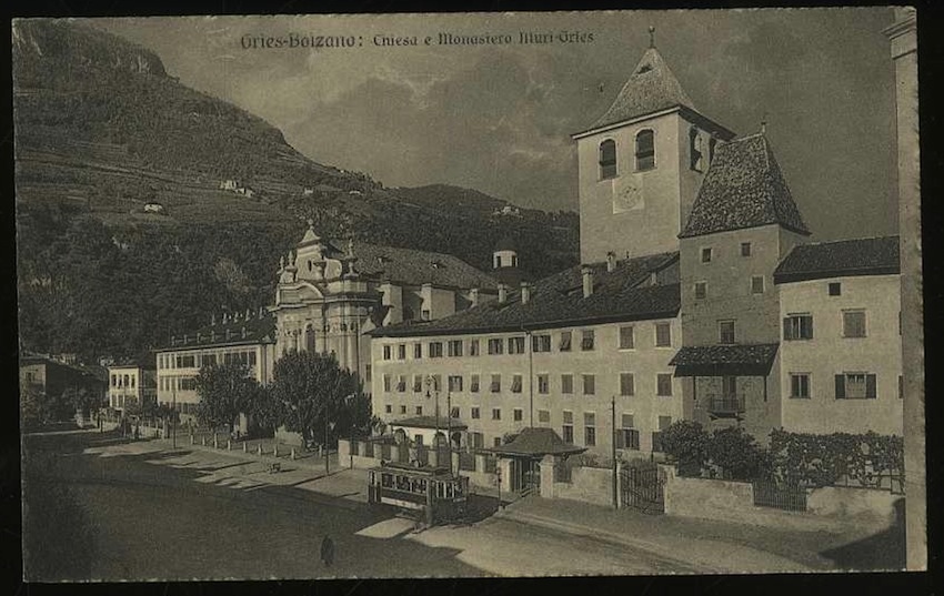 Gries-Bolzano: Chiesa e Monastero Muri-Gries.