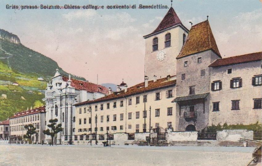 Gries presso Bolzano. Chiesa colleg. e convento di Benedettino.