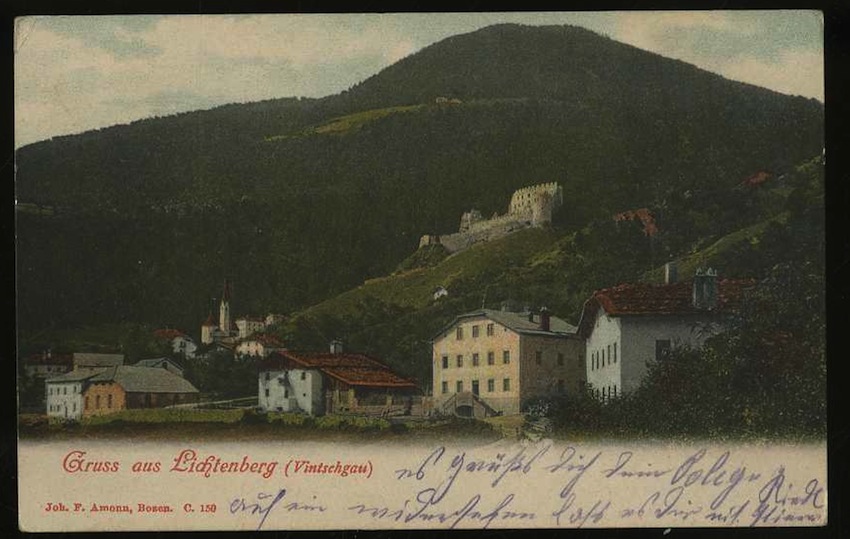 Gruss aus Lichtenberg (Vintschgau).