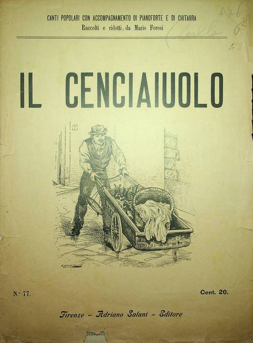 Il cenciaiuolo.
