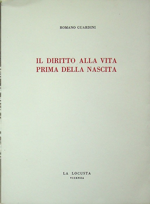 Il diritto alla vita prima della nascita.