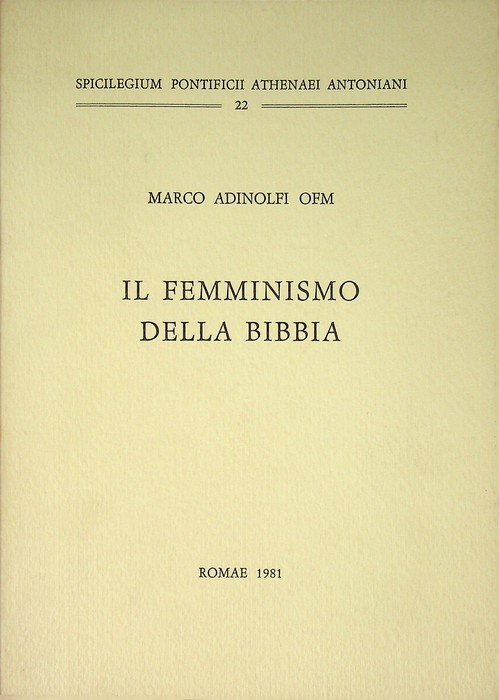 Il femminismo della Bibbia.