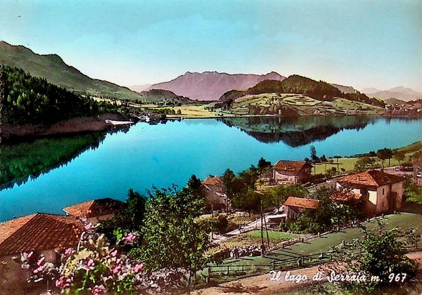 Il Lago di Serraia m. 967.