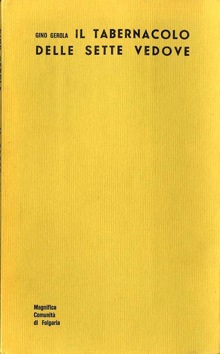 Il tabernacolo delle sette vedove.