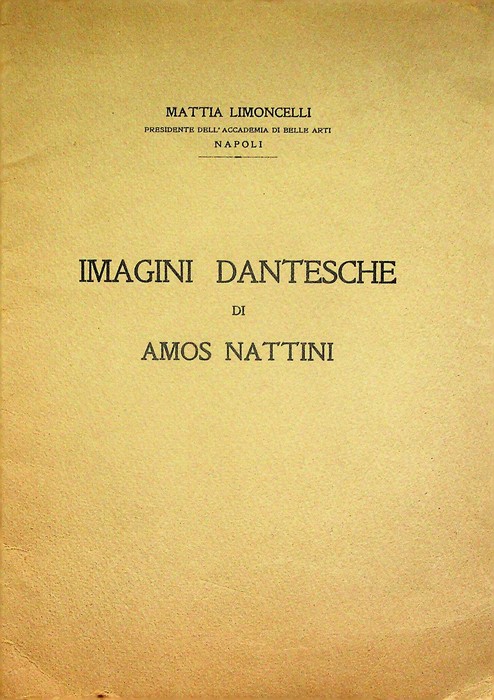 Imagini dantesche di Amos Nattini.