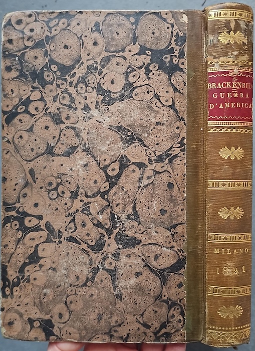 Istoria della guerra fra gli Stati Uniti d'America e l'Inghilterra …