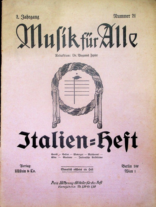 Italien-Heft.