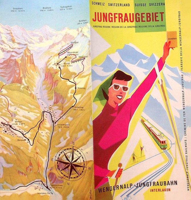 Jungfraugebiet, Wengernalp - Jungfraubahn, Schweiz - Suisse - Switzerland - …