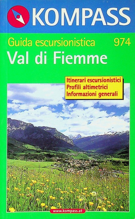 Kompass guida escursionistica: Val di Fiemme.