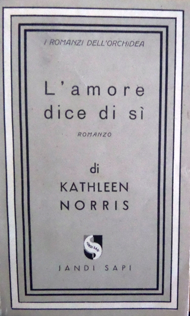 L'amore dice di si: romanzo.
