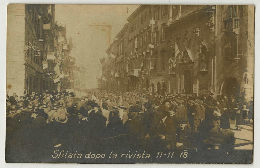 L'arrivo degli italiani a Trento.