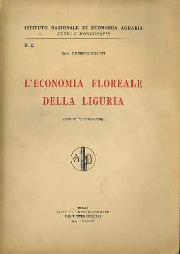 L'economia floreale della Liguria.