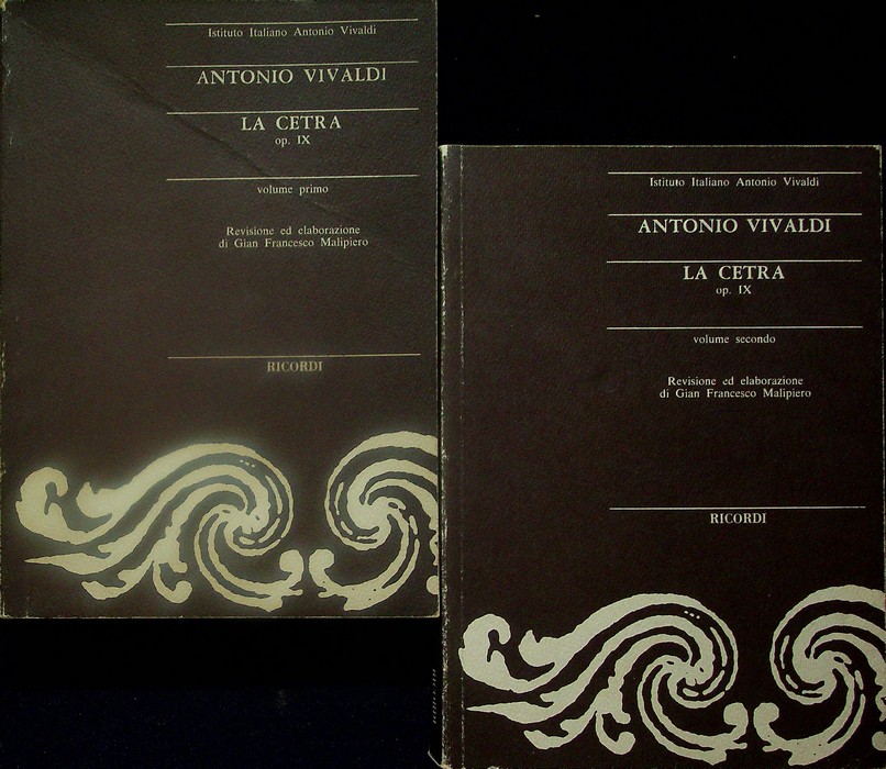 La cetra: op. 9.