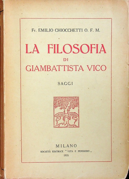 La filosofia di Giambattista Vico: saggi.