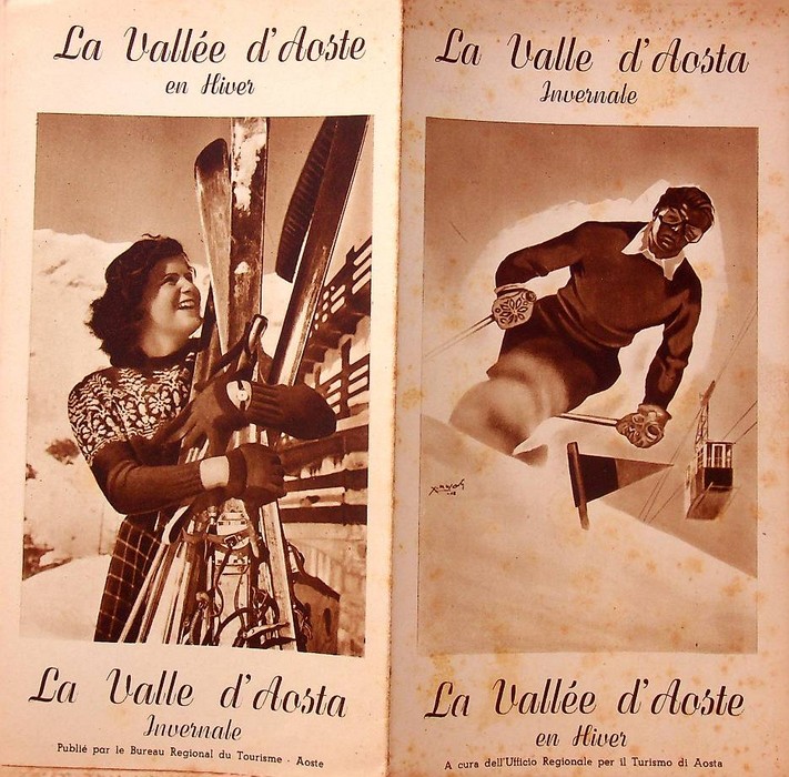 La VallÃ¨e d'Aoste en Hiver, La Valle d'Aosta invernale (FranÃ§ais).