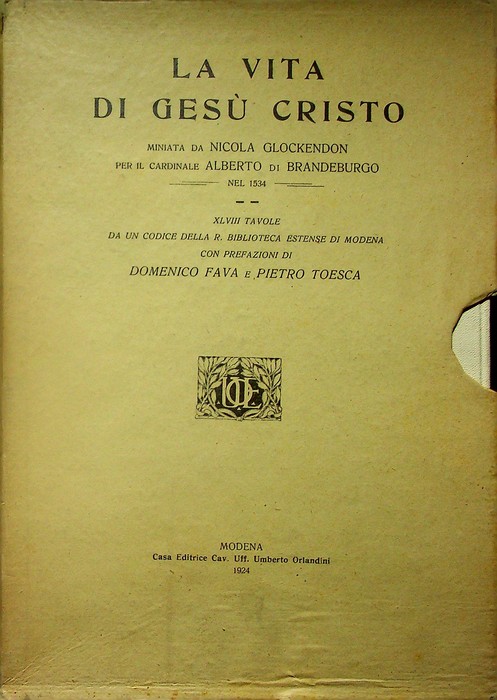 La vita di GesÃ¹ Cristo.