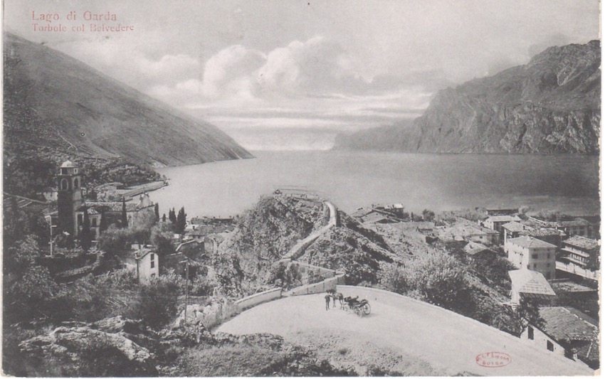 Lago di Garda - Torbole col Belvedere.