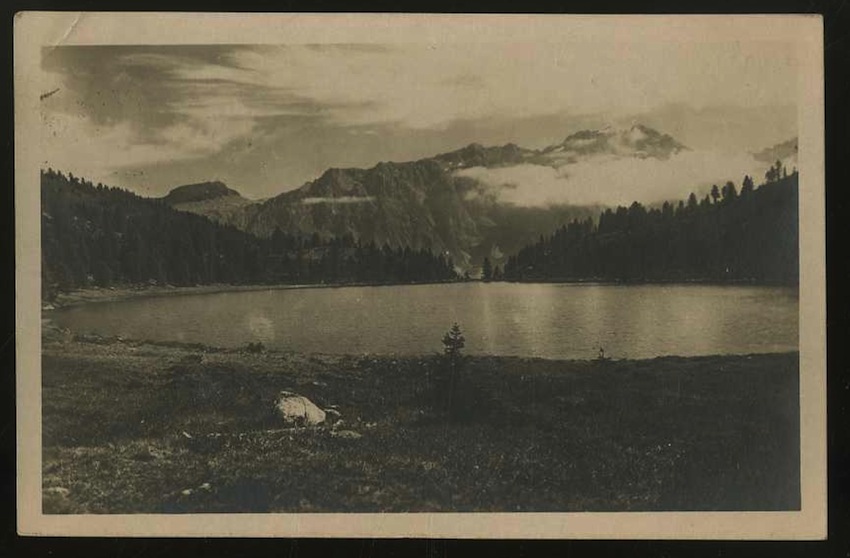 Lago di Malghetto. Madonna di Campiglio.