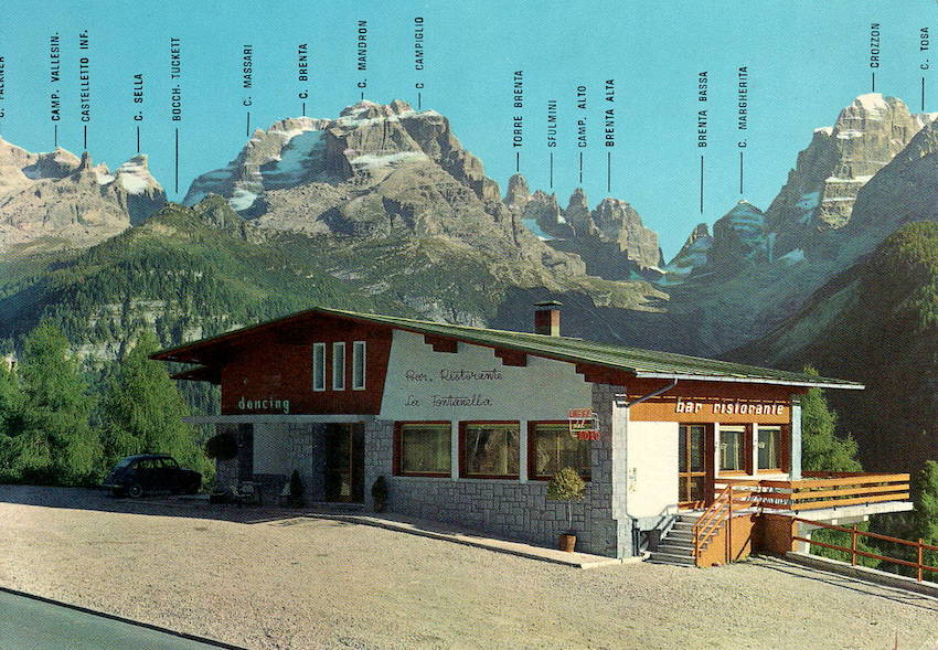 Le Dolomiti di Brenta dalla Strada di Madonna di Campiglio …