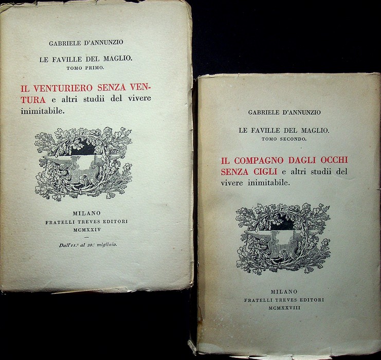 Le faville del maglio: I. Il venturiero senza ventura e …