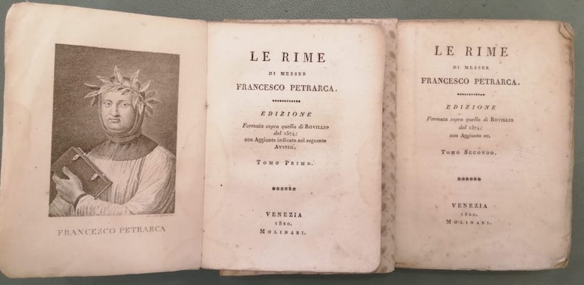 Le rime di messer Francesco Petrarca.