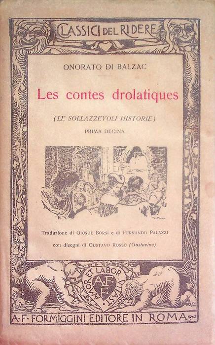Les contes drolatiques: Le sollazzevoli historie.