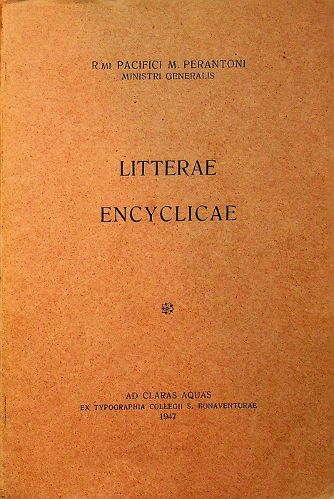 Litterae encyclicae.