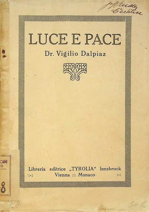 Luce e pace.