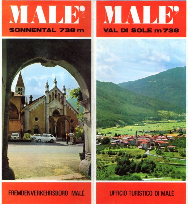 MalÃ©: Val di Sole m. 738 = Sonnental 738 m.