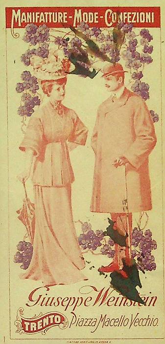 Manifatture - Mode - Confezioni: Giuseppe Weinstein: Trento: Piazza Macello …