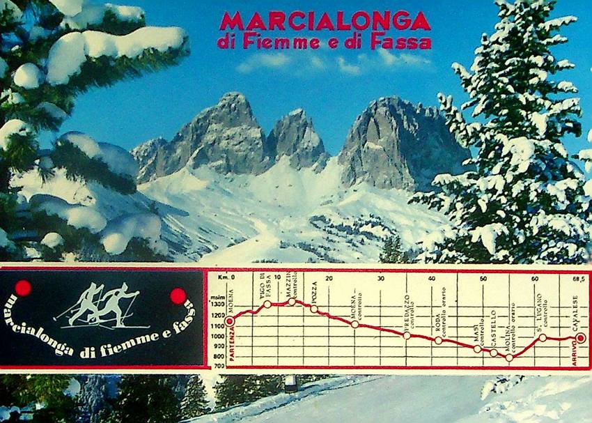 Marcialonga di Fiemme e di Fassa.