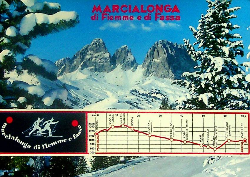 Marcialonga di Fiemme e di Fassa.