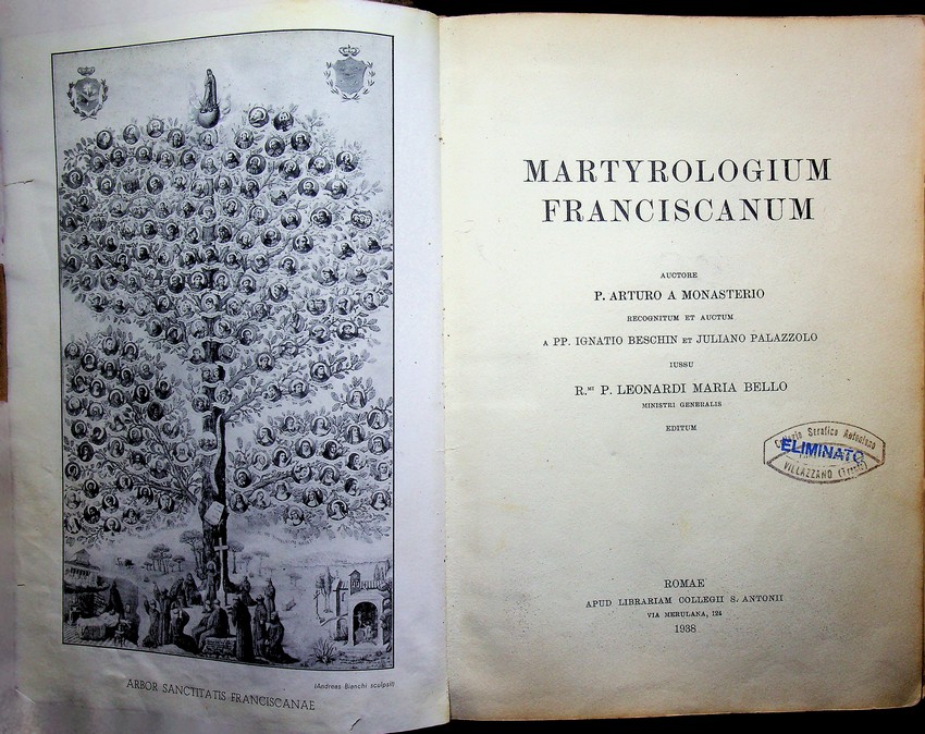 Martyrologium franciscanum.