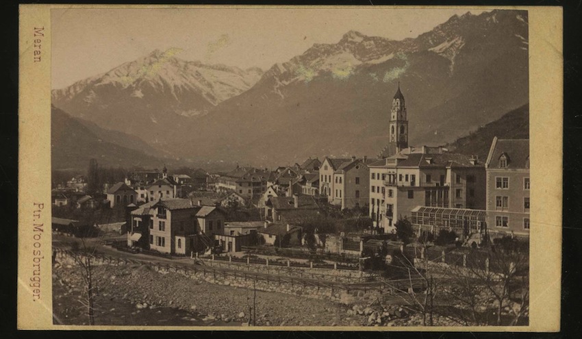 Meran. Merano da Maia alta.