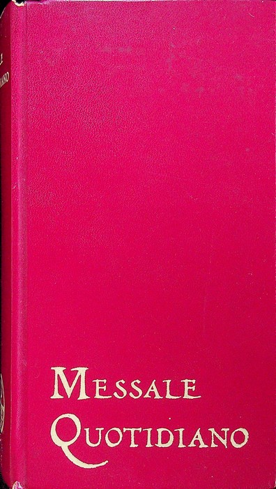 Messale quotidiano.