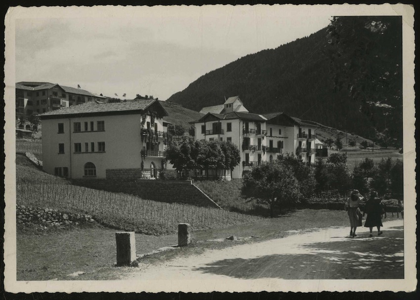 Molveno (Trentino). Albergo Lido (m. 864).