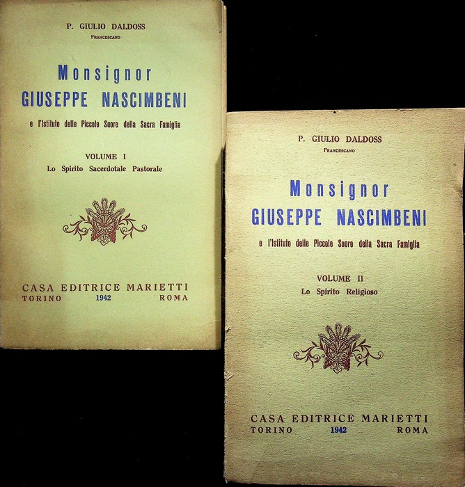 Monsignor Giuseppe Nascimbeni e l'Istituto delle Piccole suore della Sacra …